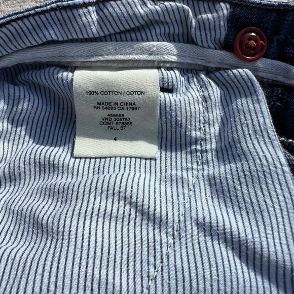 Gap 1969 Limited Edition Dark Wash Bermuda Denim Short, 4 - Picture 4 of 7